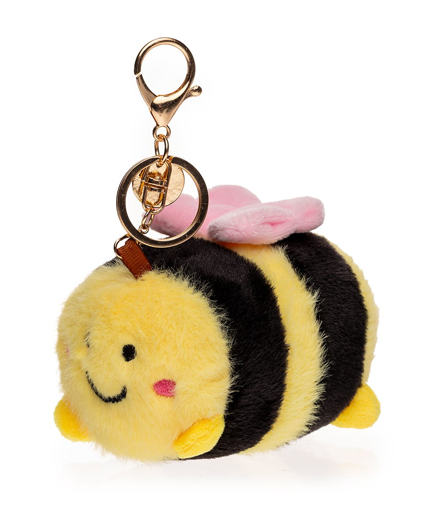 Primary image Bumble Bee Bag Charm - Inspired by St. Jude Patient Ty